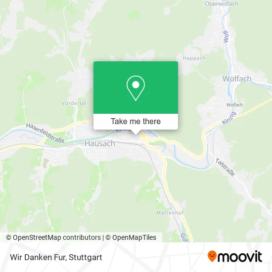 Карта Wir Danken Fur