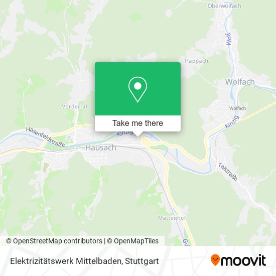 Elektrizitätswerk Mittelbaden map