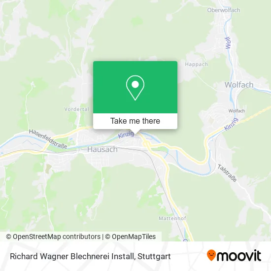 Карта Richard Wagner Blechnerei Install