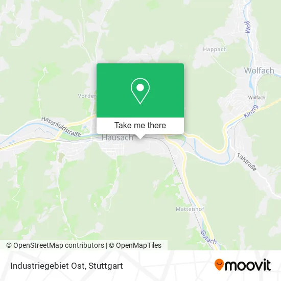 Карта Industriegebiet Ost