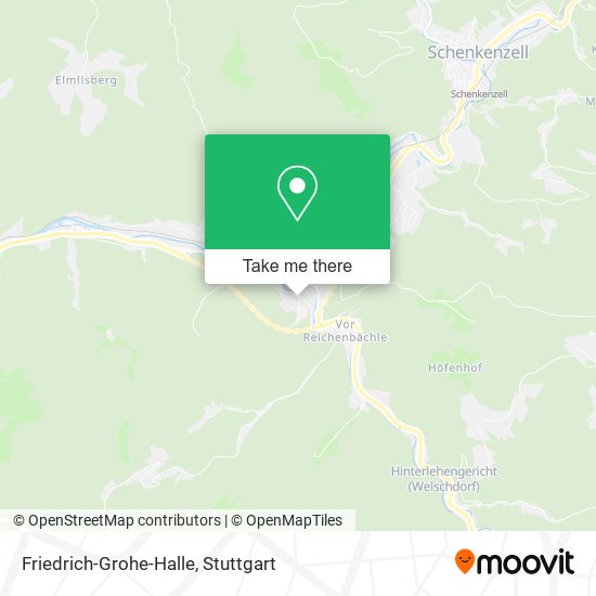 Friedrich-Grohe-Halle map