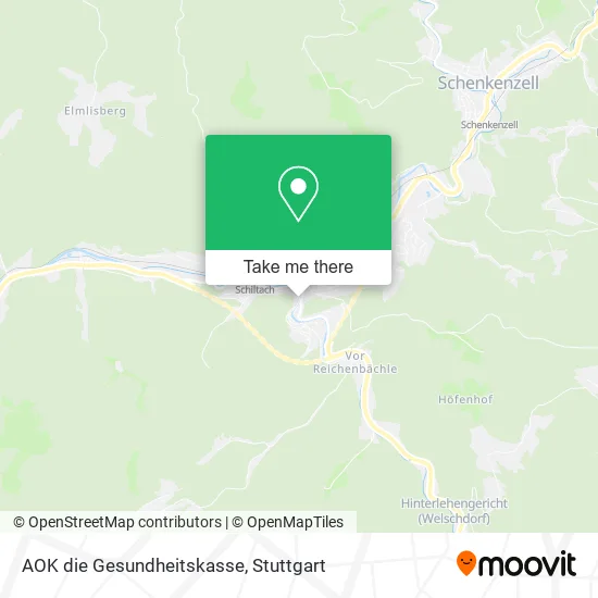 Карта AOK die Gesundheitskasse
