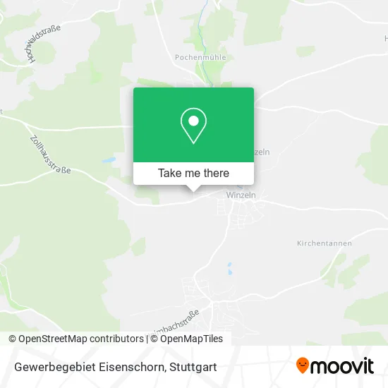 Карта Gewerbegebiet Eisenschorn