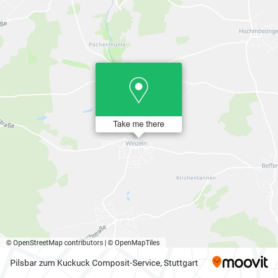 Pilsbar zum Kuckuck Composit-Service map