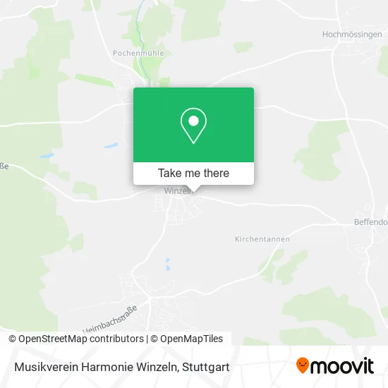 Карта Musikverein Harmonie Winzeln