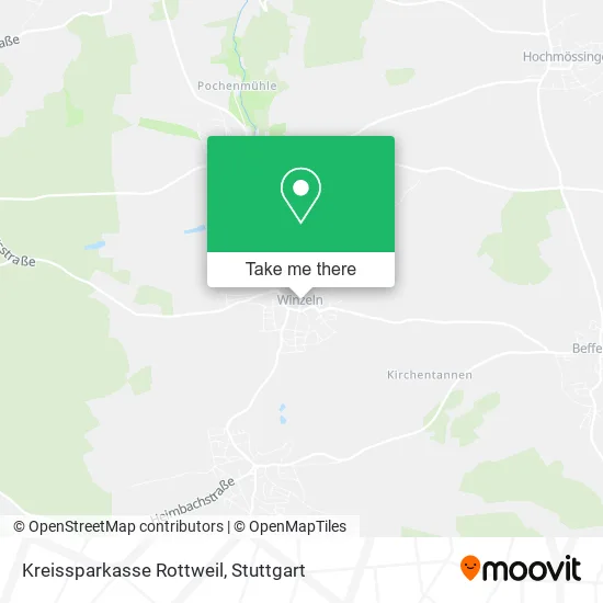 Карта Kreissparkasse Rottweil