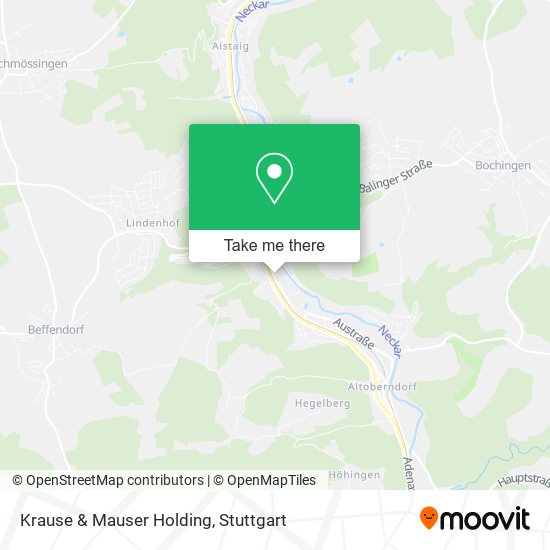 Krause & Mauser Holding map