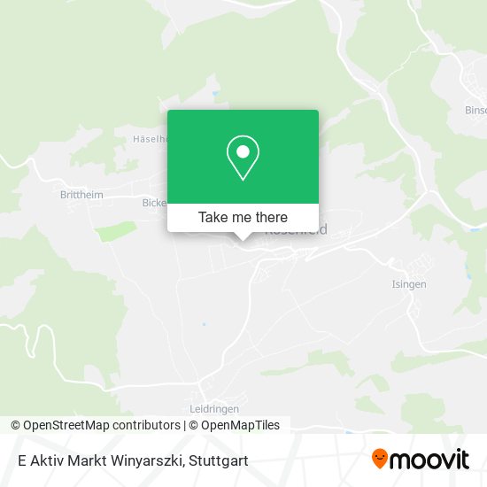 E Aktiv Markt Winyarszki map