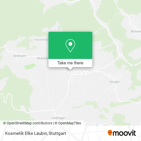 Карта Kosmetik Elke Läubin