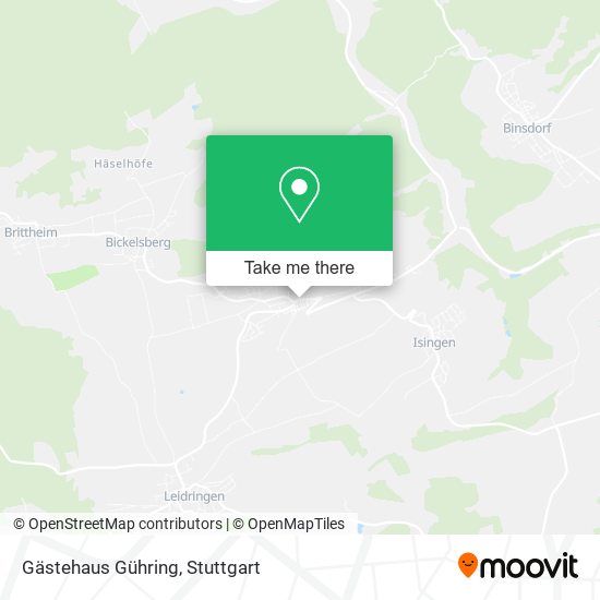 Gästehaus Gühring map