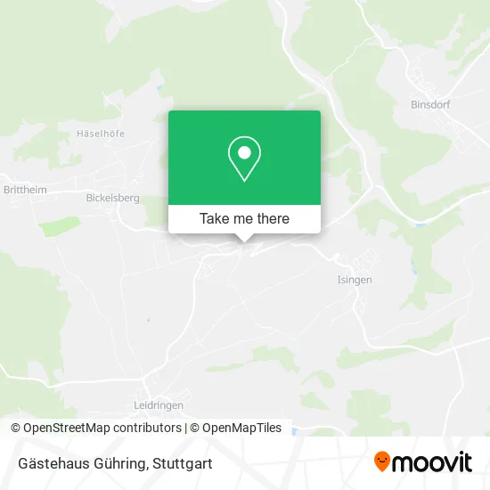 Карта Gästehaus Gühring