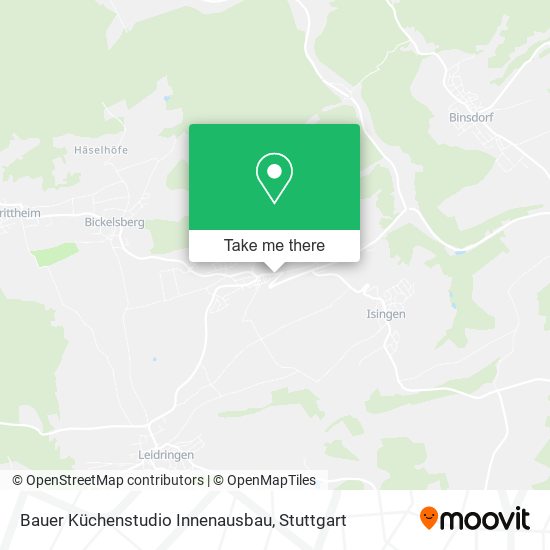 Карта Bauer Küchenstudio Innenausbau