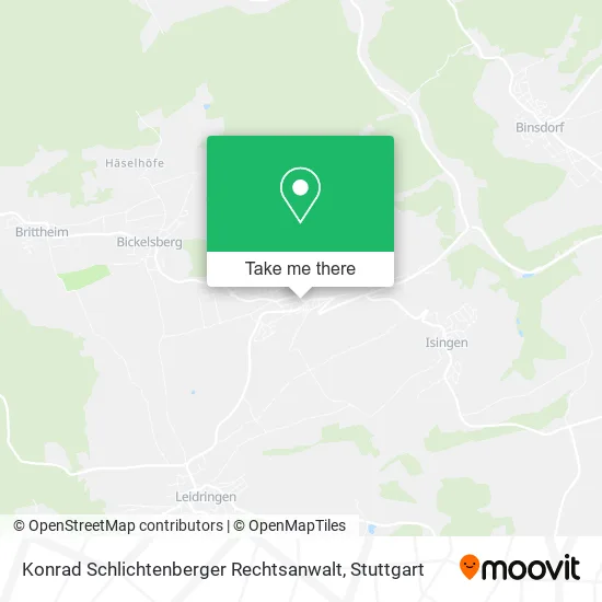 Карта Konrad Schlichtenberger Rechtsanwalt