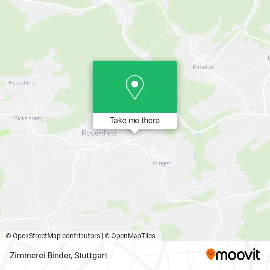 Карта Zimmerei Binder