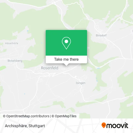 Карта Archisphäre