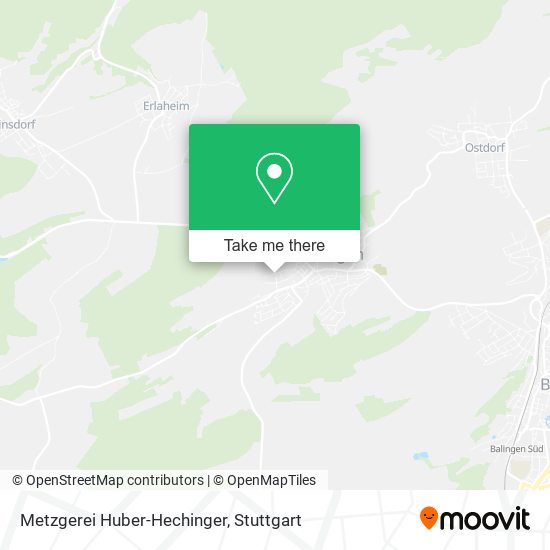 Metzgerei Huber-Hechinger map