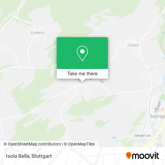 Карта Isola Bella