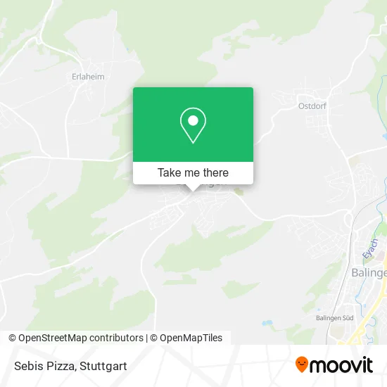 Карта Sebis Pizza