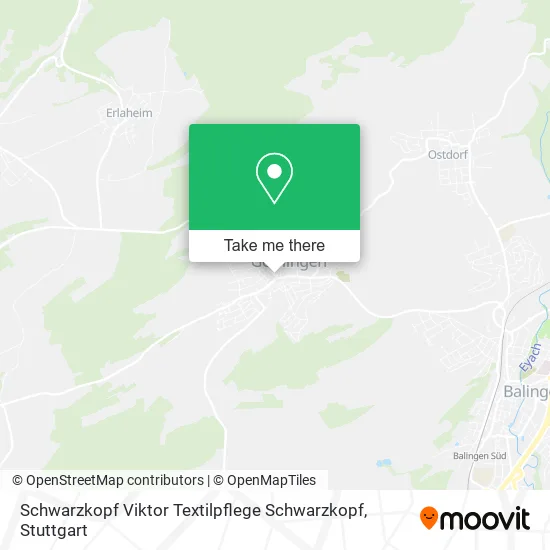 Карта Schwarzkopf Viktor Textilpflege Schwarzkopf