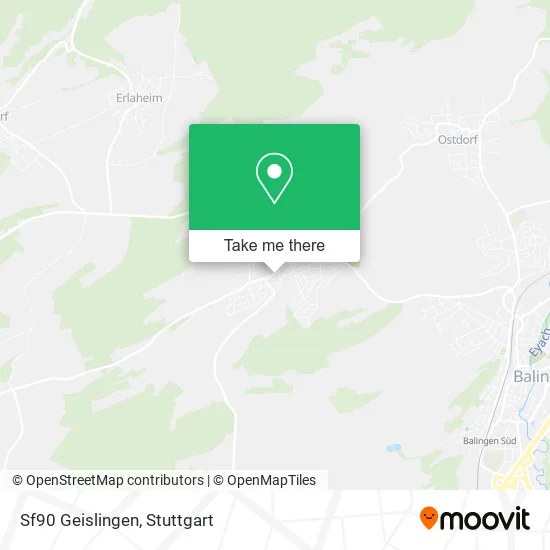 Карта Sf90 Geislingen