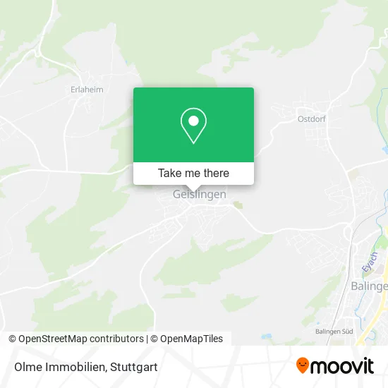 Карта Olme Immobilien