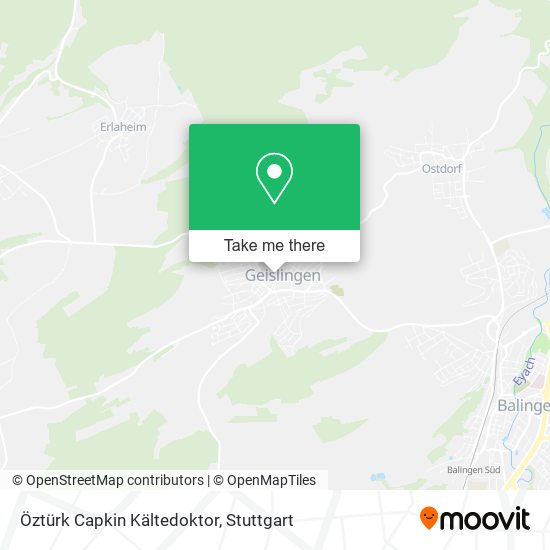 Карта Öztürk Capkin Kältedoktor