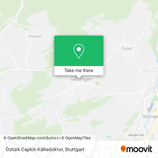Карта Öztürk Capkin Kältedoktor