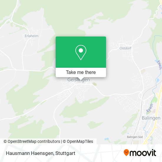 Hausmann Haensgen map