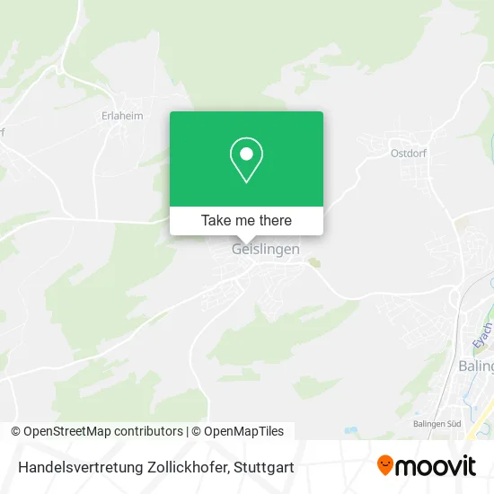 Карта Handelsvertretung Zollickhofer