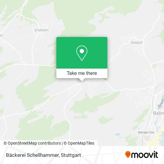 Bäckerei Schellhammer map