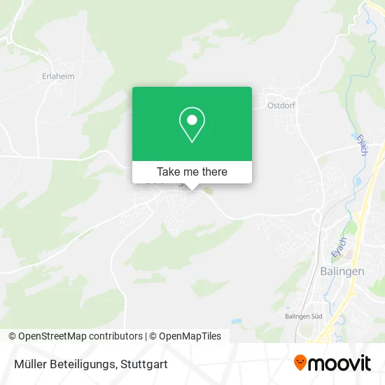 Карта Müller Beteiligungs