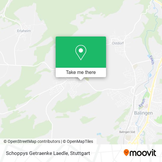 Schoppys Getraenke Laedle map