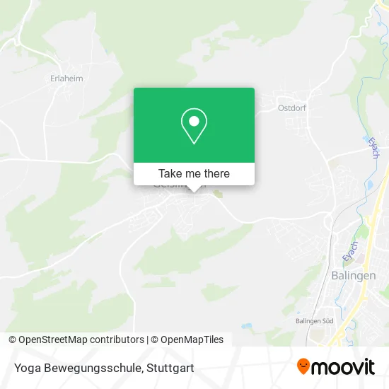 Карта Yoga Bewegungsschule