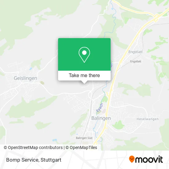 Карта Bomp Service