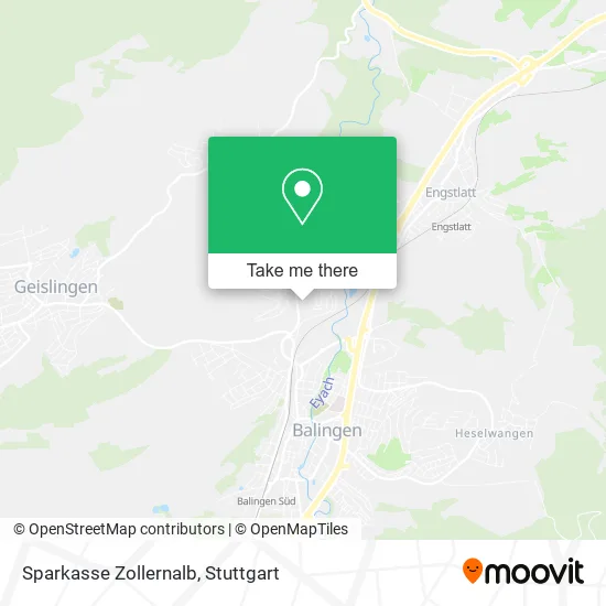 Карта Sparkasse Zollernalb