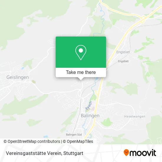 Карта Vereinsgaststätte Verein