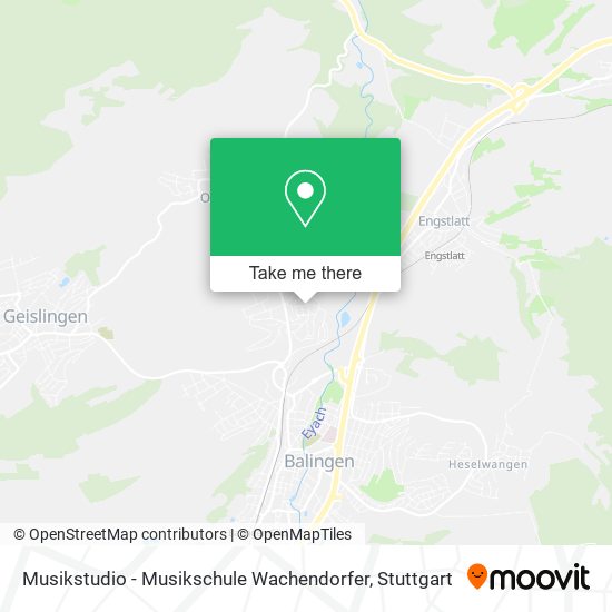 Musikstudio - Musikschule Wachendorfer map