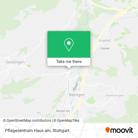 Pflegezentrum Haus am map