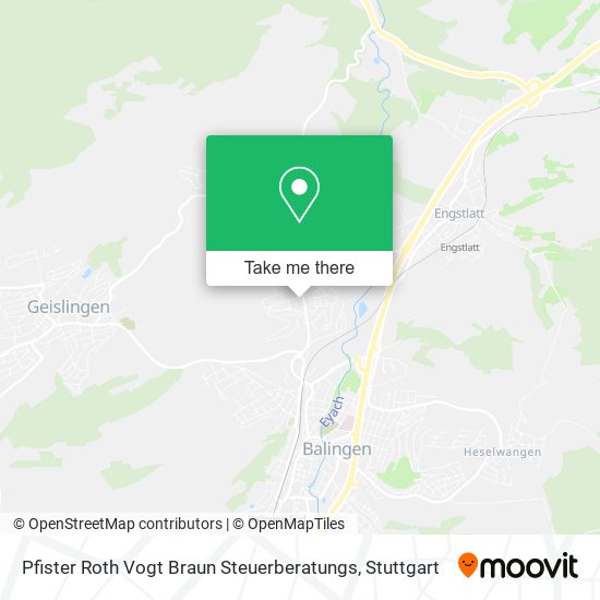 Pfister Roth Vogt Braun Steuerberatungs map