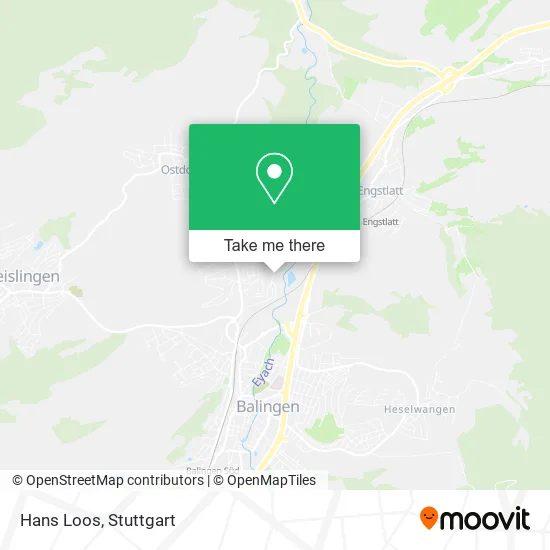 Карта Hans Loos