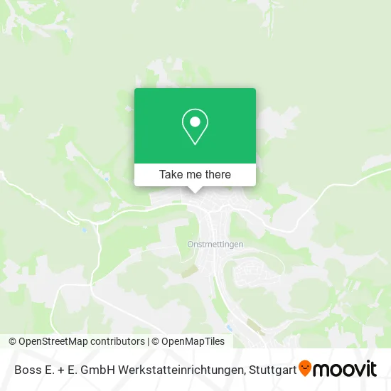 Карта Boss E. + E. GmbH Werkstatteinrichtungen