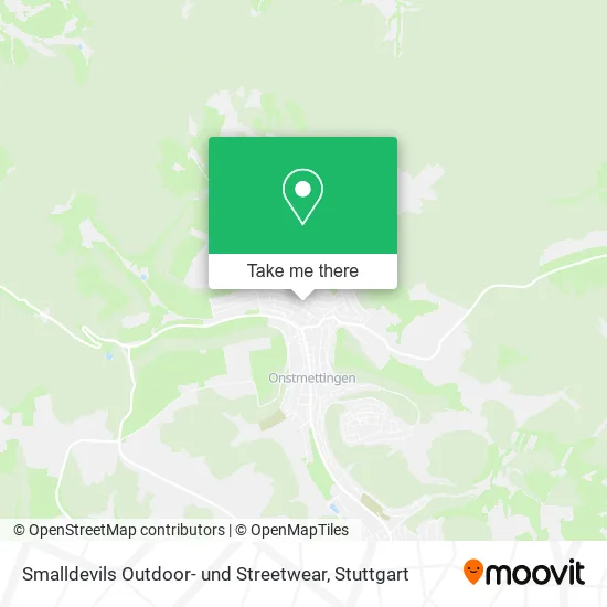 Карта Smalldevils Outdoor- und Streetwear