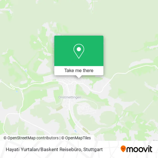 Карта Hayati Yurtalan / Baskent Reisebüro