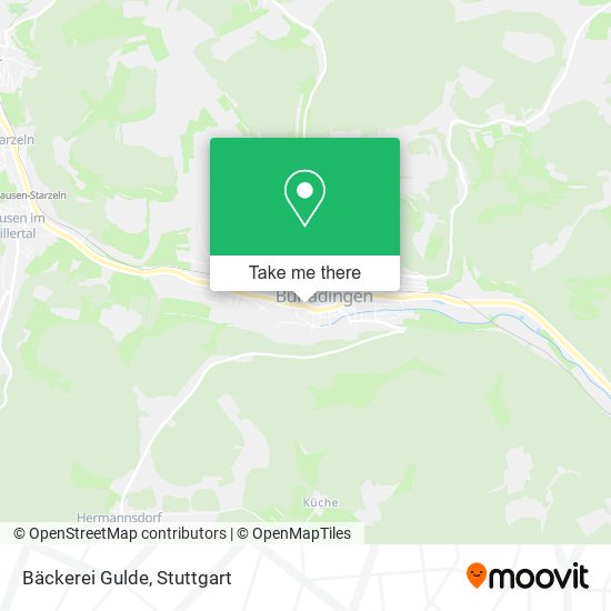 Bäckerei Gulde map