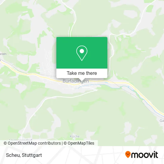 Карта Scheu