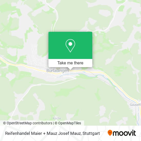 Reifenhandel Maier + Mauz Josef Mauz map