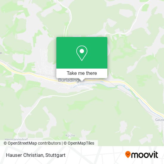 Карта Hauser Christian