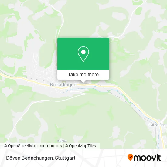 Карта Döven Bedachungen