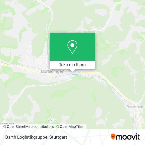 Карта Barth Logistikgruppe