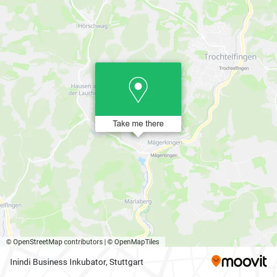 Карта Inindi Business Inkubator